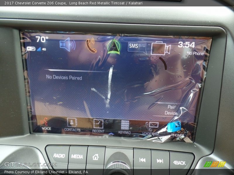 Long Beach Red Metallic Tintcoat / Kalahari 2017 Chevrolet Corvette Z06 Coupe