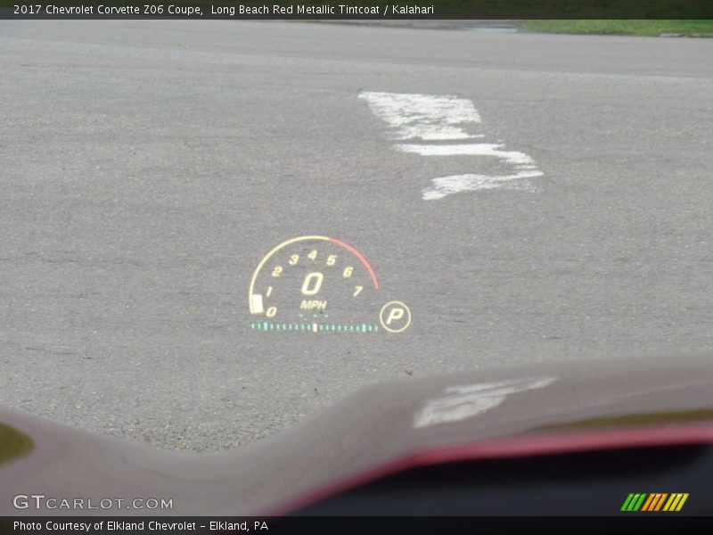 Long Beach Red Metallic Tintcoat / Kalahari 2017 Chevrolet Corvette Z06 Coupe