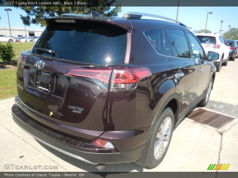 Black / Black 2017 Toyota RAV4 Limited AWD