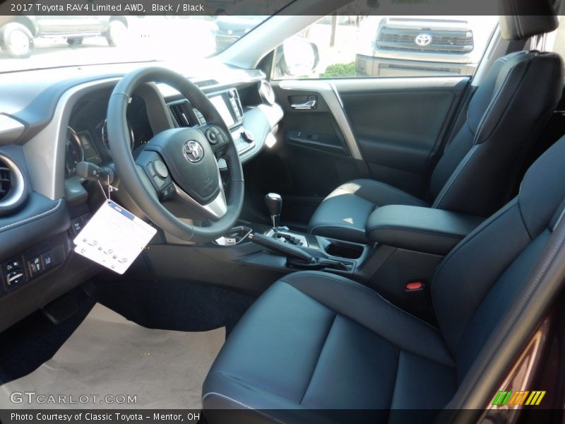 Black / Black 2017 Toyota RAV4 Limited AWD