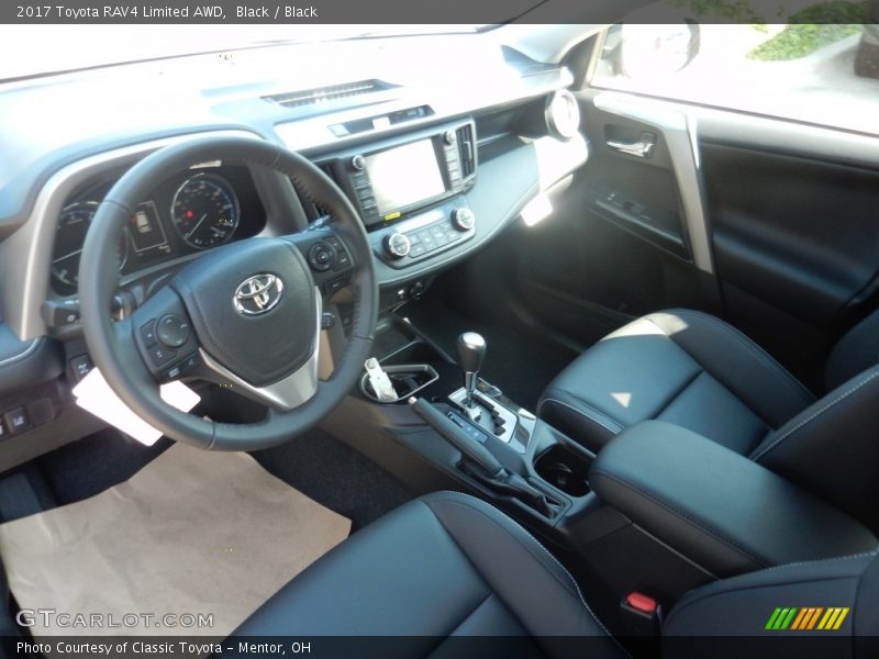 Black / Black 2017 Toyota RAV4 Limited AWD