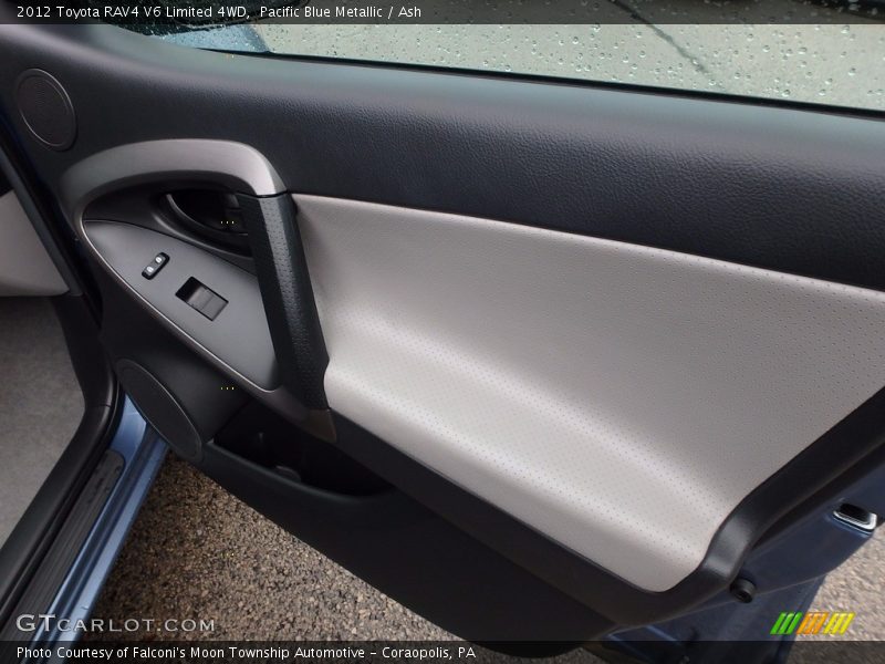 Pacific Blue Metallic / Ash 2012 Toyota RAV4 V6 Limited 4WD