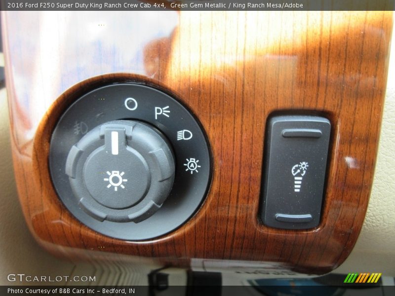 Green Gem Metallic / King Ranch Mesa/Adobe 2016 Ford F250 Super Duty King Ranch Crew Cab 4x4