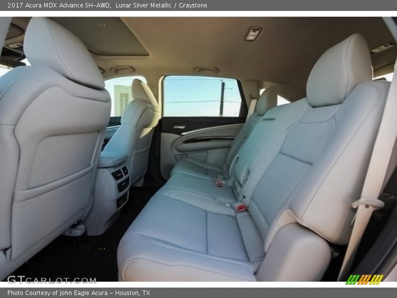 Lunar Silver Metallic / Graystone 2017 Acura MDX Advance SH-AWD