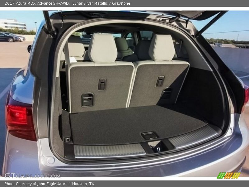 Lunar Silver Metallic / Graystone 2017 Acura MDX Advance SH-AWD