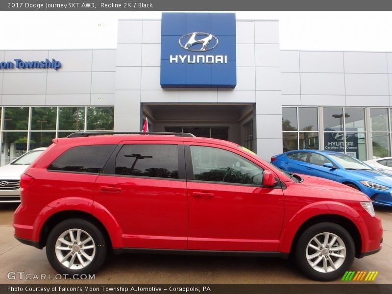 Redline 2K / Black 2017 Dodge Journey SXT AWD