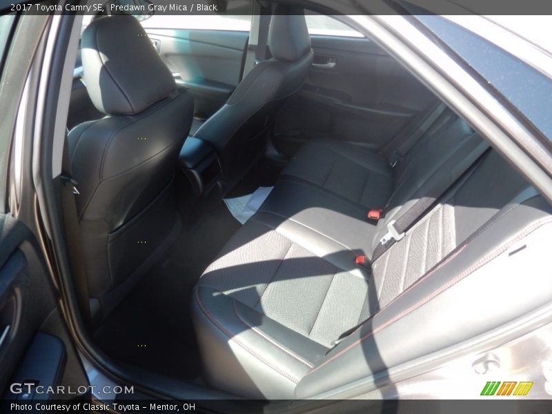 Predawn Gray Mica / Black 2017 Toyota Camry SE