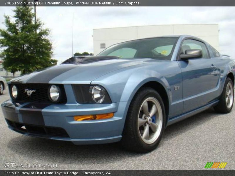 Windveil Blue Metallic / Light Graphite 2006 Ford Mustang GT Premium Coupe