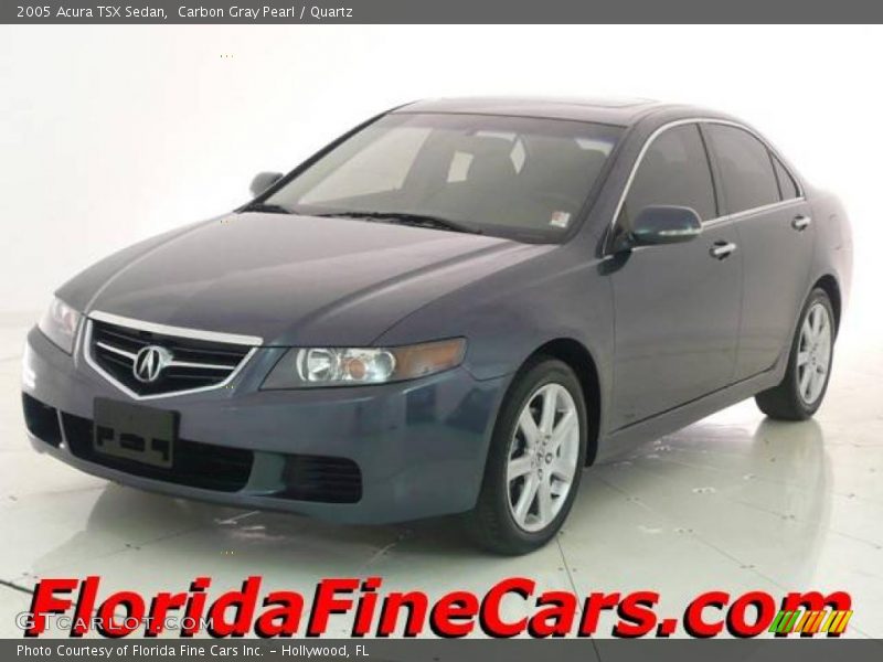 Carbon Gray Pearl / Quartz 2005 Acura TSX Sedan
