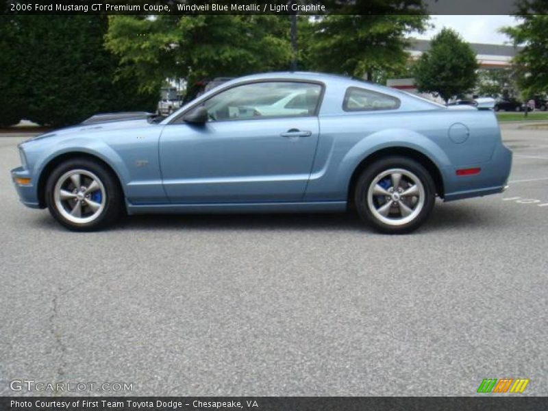 Windveil Blue Metallic / Light Graphite 2006 Ford Mustang GT Premium Coupe