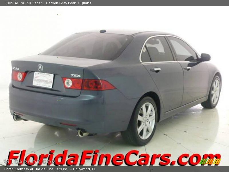 Carbon Gray Pearl / Quartz 2005 Acura TSX Sedan