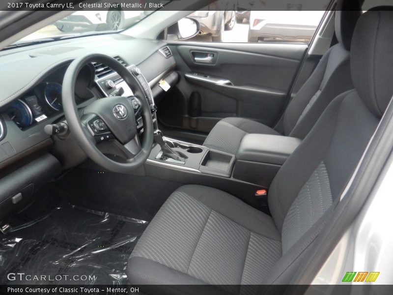 Celestial Silver Metallic / Black 2017 Toyota Camry LE