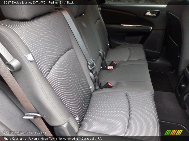 Rear Seat of 2017 Journey SXT AWD