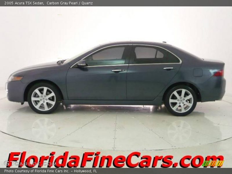 Carbon Gray Pearl / Quartz 2005 Acura TSX Sedan