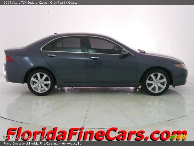 Carbon Gray Pearl / Quartz 2005 Acura TSX Sedan