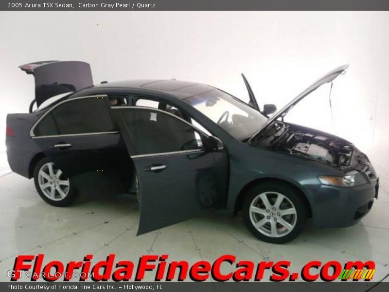 Carbon Gray Pearl / Quartz 2005 Acura TSX Sedan