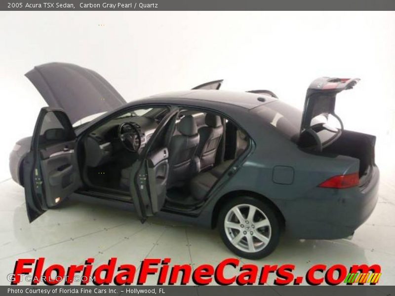 Carbon Gray Pearl / Quartz 2005 Acura TSX Sedan