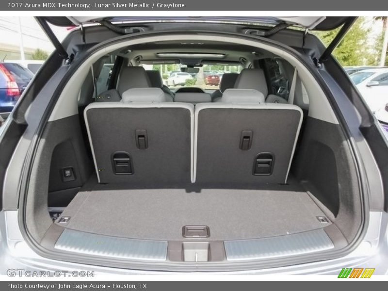 Lunar Silver Metallic / Graystone 2017 Acura MDX Technology