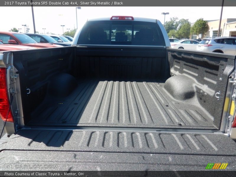 Silver Sky Metallic / Black 2017 Toyota Tundra SR5 Double Cab 4x4