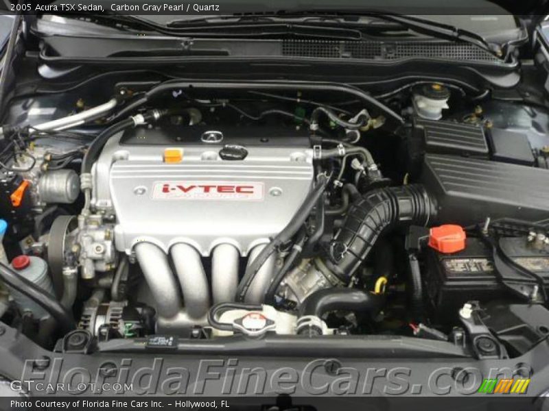 Carbon Gray Pearl / Quartz 2005 Acura TSX Sedan