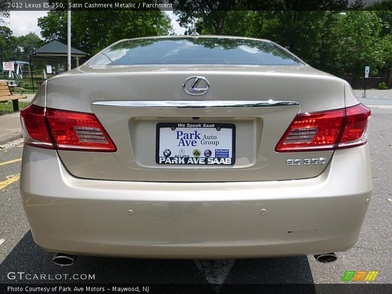 Satin Cashmere Metallic / Parchment 2012 Lexus ES 350