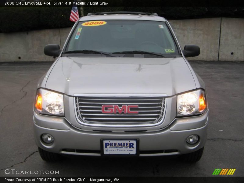 Silver Mist Metallic / Light Gray 2008 GMC Envoy SLE 4x4