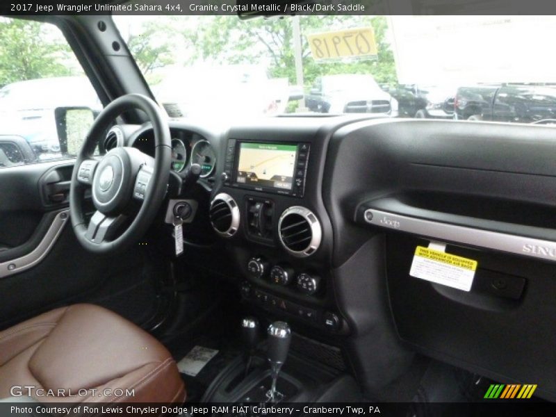 Granite Crystal Metallic / Black/Dark Saddle 2017 Jeep Wrangler Unlimited Sahara 4x4