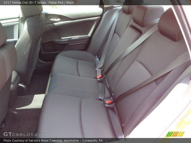 Rallye Red / Black 2017 Honda Civic EX-T Sedan