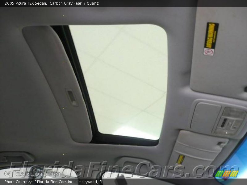 Carbon Gray Pearl / Quartz 2005 Acura TSX Sedan
