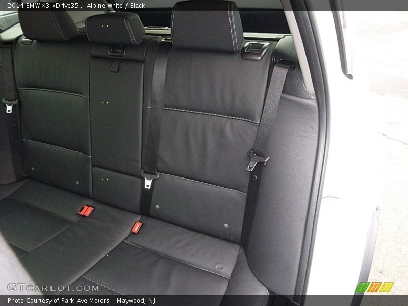 Alpine White / Black 2014 BMW X3 xDrive35i