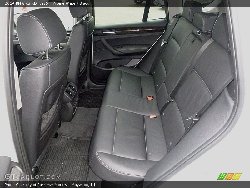 Alpine White / Black 2014 BMW X3 xDrive35i