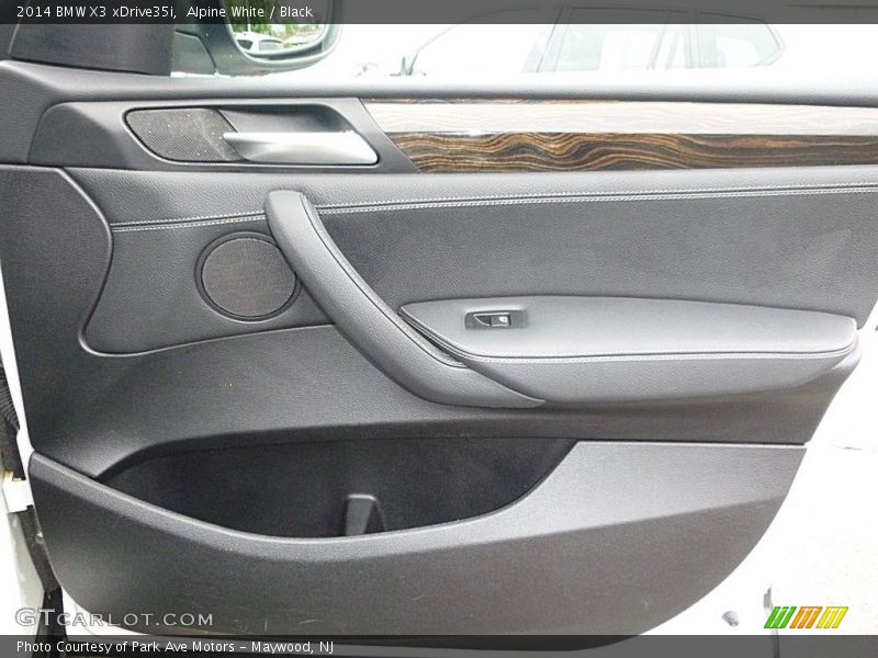 Alpine White / Black 2014 BMW X3 xDrive35i