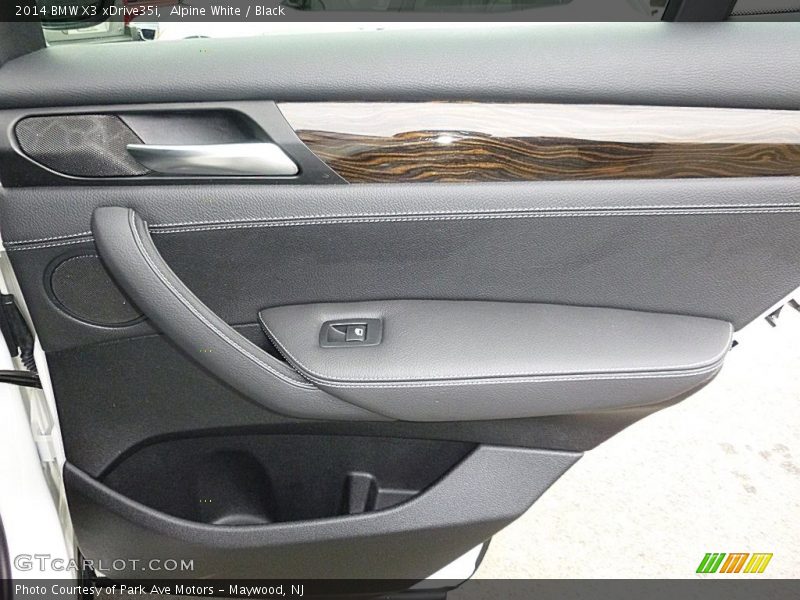 Alpine White / Black 2014 BMW X3 xDrive35i