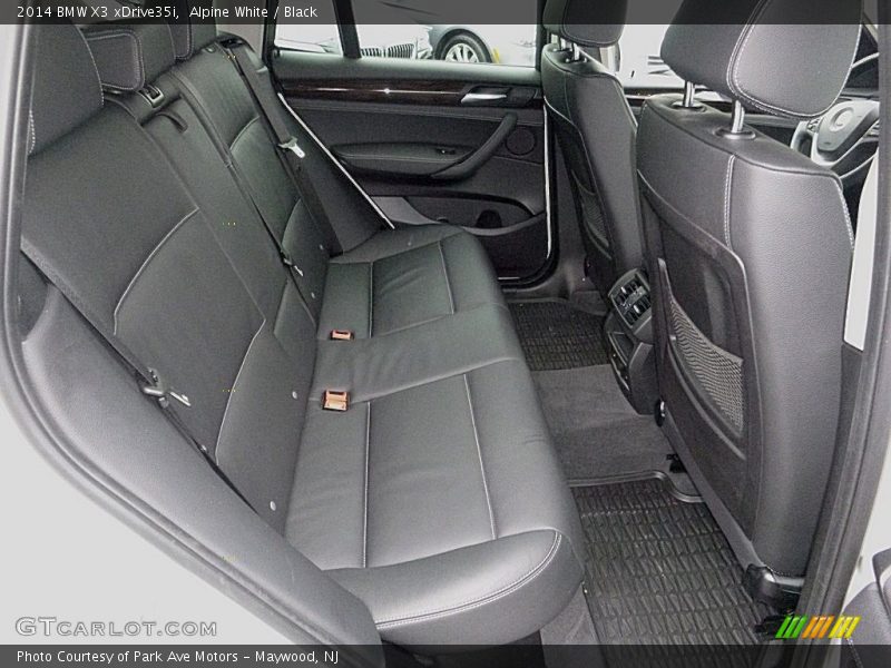 Alpine White / Black 2014 BMW X3 xDrive35i