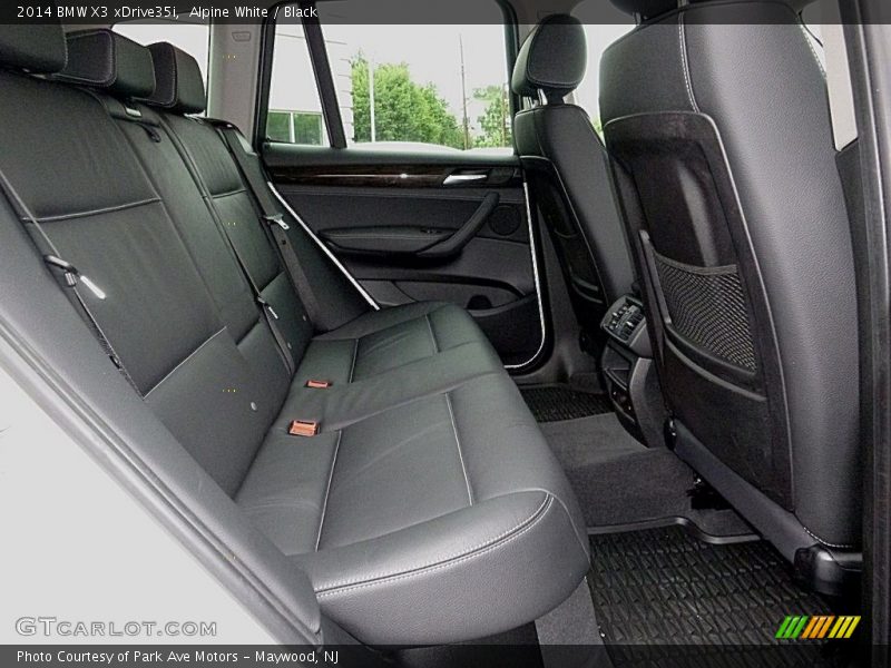 Alpine White / Black 2014 BMW X3 xDrive35i