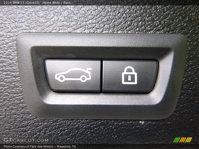 Alpine White / Black 2014 BMW X3 xDrive35i