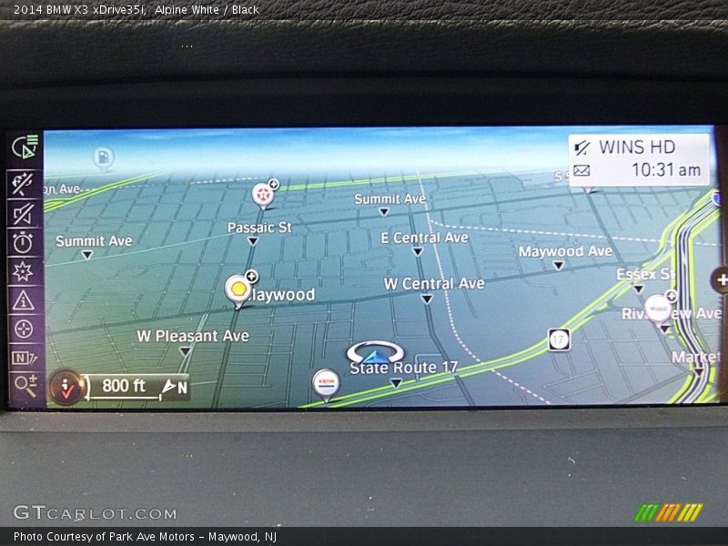 Alpine White / Black 2014 BMW X3 xDrive35i
