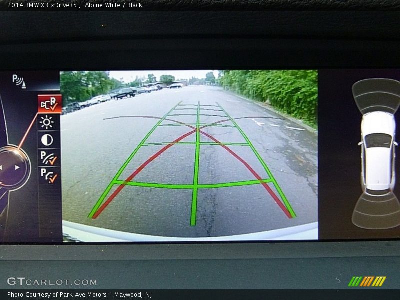Alpine White / Black 2014 BMW X3 xDrive35i