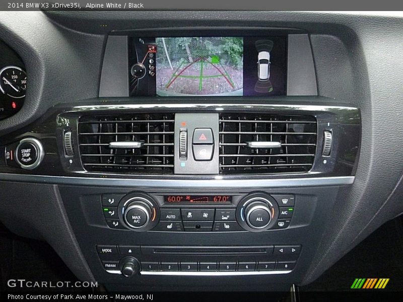 Alpine White / Black 2014 BMW X3 xDrive35i