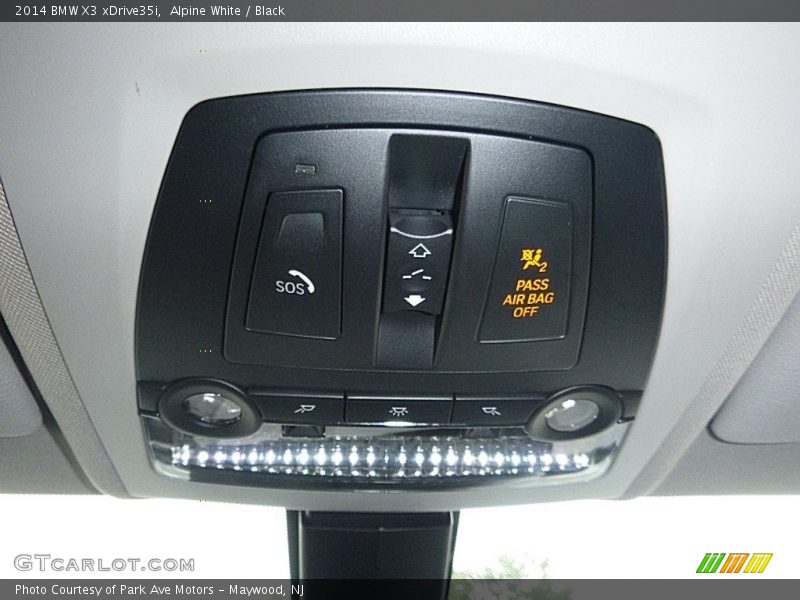 Alpine White / Black 2014 BMW X3 xDrive35i