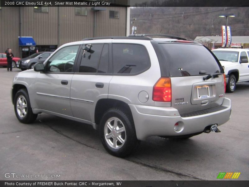 Silver Mist Metallic / Light Gray 2008 GMC Envoy SLE 4x4