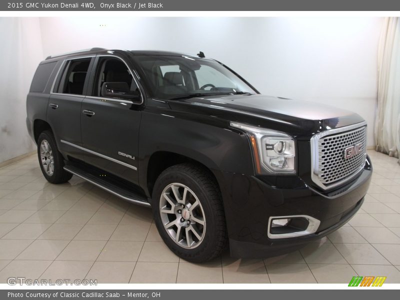 Onyx Black / Jet Black 2015 GMC Yukon Denali 4WD