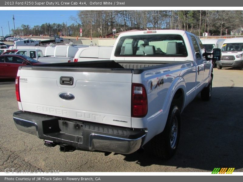 Oxford White / Steel 2013 Ford F250 Super Duty XL Crew Cab 4x4