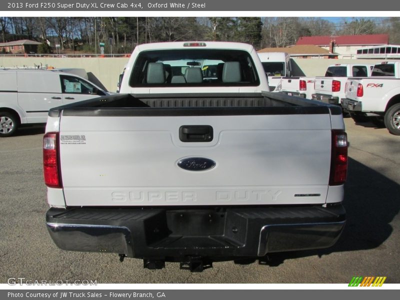 Oxford White / Steel 2013 Ford F250 Super Duty XL Crew Cab 4x4