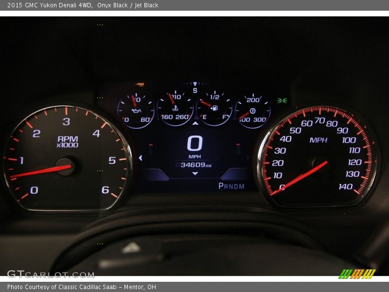 Onyx Black / Jet Black 2015 GMC Yukon Denali 4WD