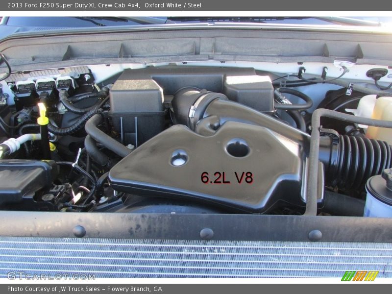 Oxford White / Steel 2013 Ford F250 Super Duty XL Crew Cab 4x4