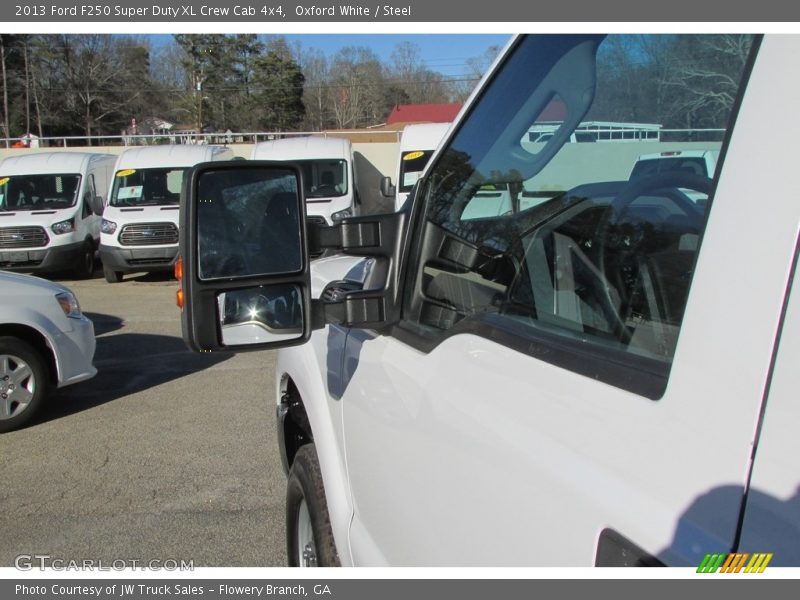 Oxford White / Steel 2013 Ford F250 Super Duty XL Crew Cab 4x4