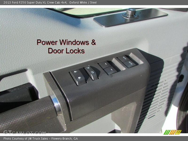 Oxford White / Steel 2013 Ford F250 Super Duty XL Crew Cab 4x4