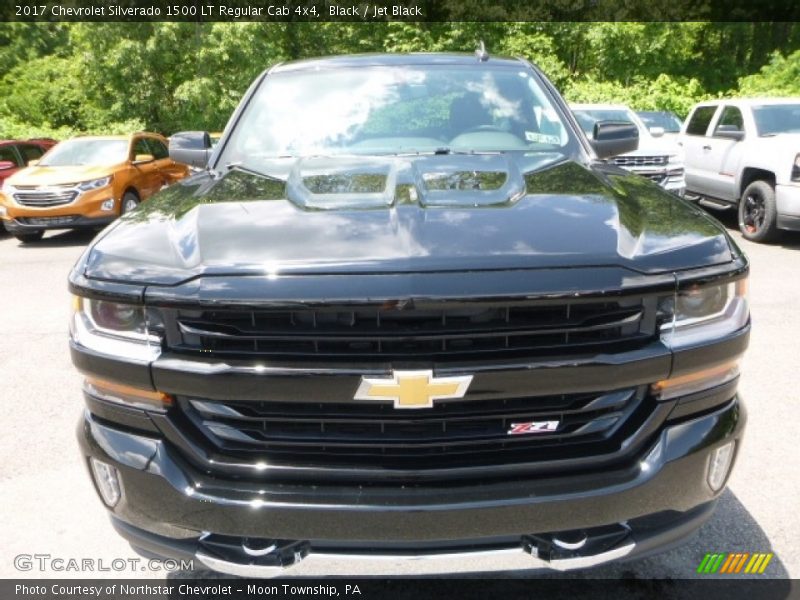 Black / Jet Black 2017 Chevrolet Silverado 1500 LT Regular Cab 4x4