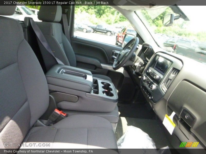 Black / Jet Black 2017 Chevrolet Silverado 1500 LT Regular Cab 4x4